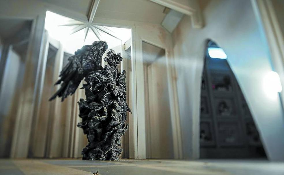 Cóncavo, convexo, hueco, barroco el ángel de Zumarraga.