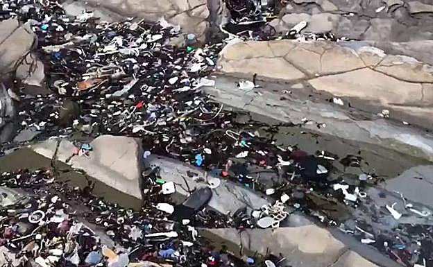 El Ararteko abre una actuación de oficio tras los vertidos denunciados en el flysch