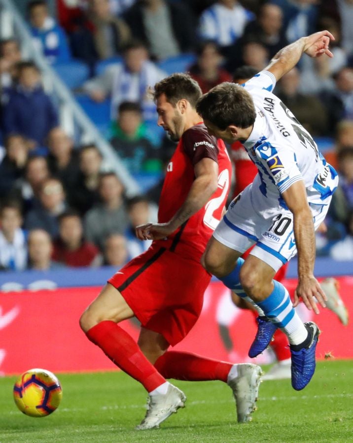 La Real Sociedad recibe al Sevilla con la imperiosa necesidad de lograr su primer triunfo en Anoeta.