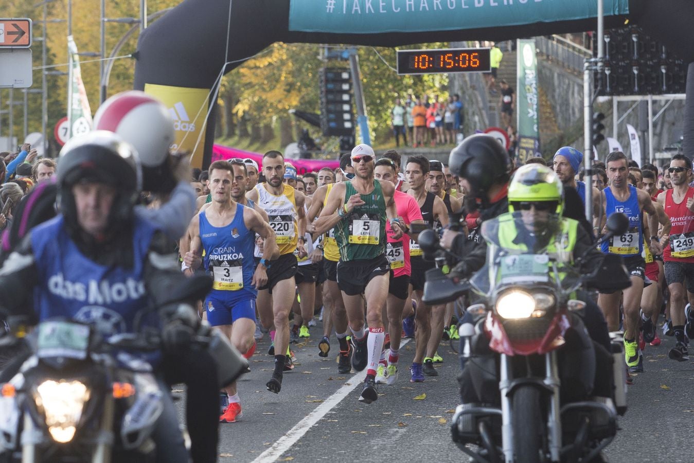 Fotos Imágenes de la salida de la BehobiaSan Sebastián El Diario Vasco