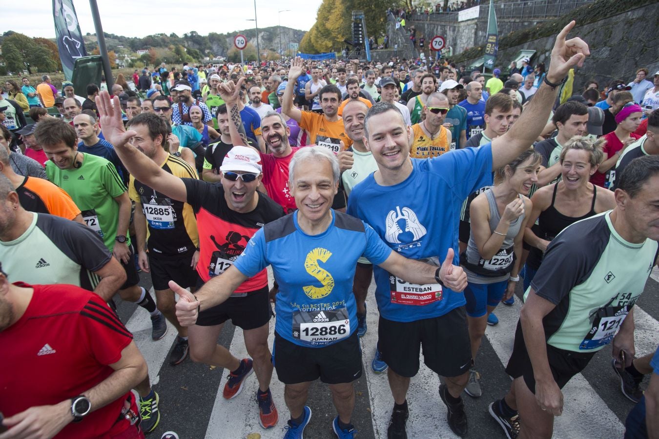 Fotos Imágenes de la salida de la BehobiaSan Sebastián El Diario Vasco