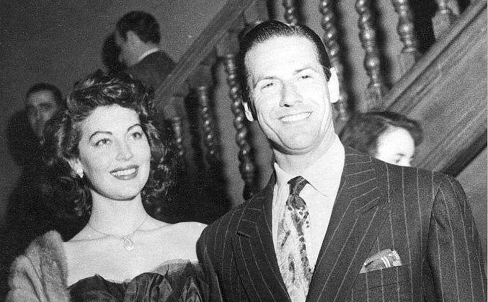 Ava Gardner y Mario Cabré se conocieron en el rodaje de 'Pandora y el holandés errante' en Tossa de Mar (Gerona).