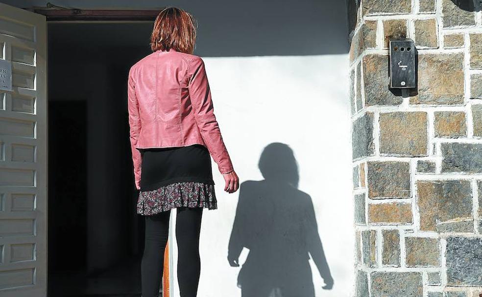 Idoia, en la comunidad terapéutica de Proyecto Hombre. 