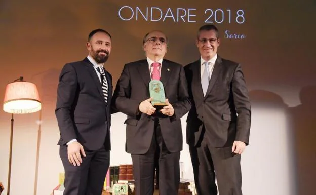 Entrega del premio Ondare 2018 a Euskaltzaindia