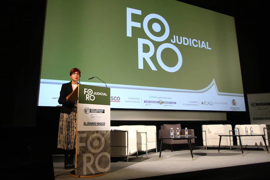 Primer Foro Judicial de Gipuzkoa sobre 'La víctima de violencia machista ante el sistema judicial', organizado por el Diario Vasco