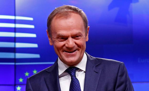 El presidente del Consejo europeo, Donald Tusk.