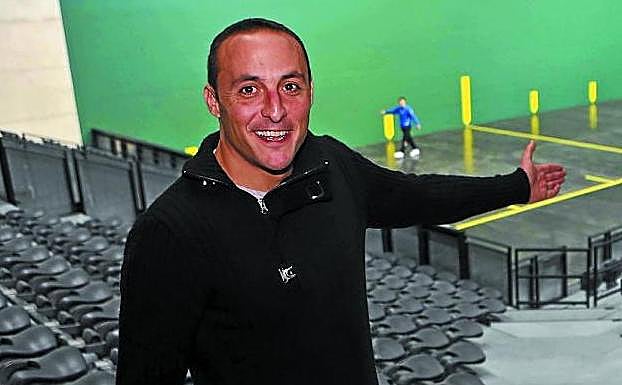 Juan Martínez de Irujo, en el Navarra Arena de Pamplona.