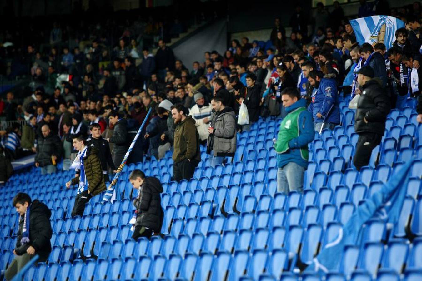 Anoeta ha sido el escenario donde se han enfrentado el conjunto txuri-urdin y el gallego