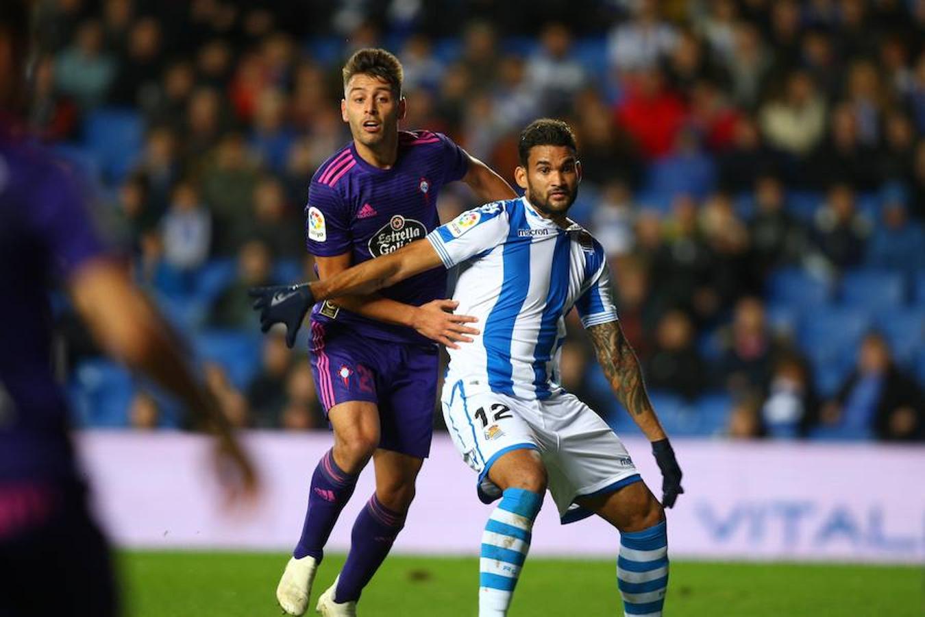 Anoeta ha sido el escenario donde se han enfrentado el conjunto txuri-urdin y el gallego