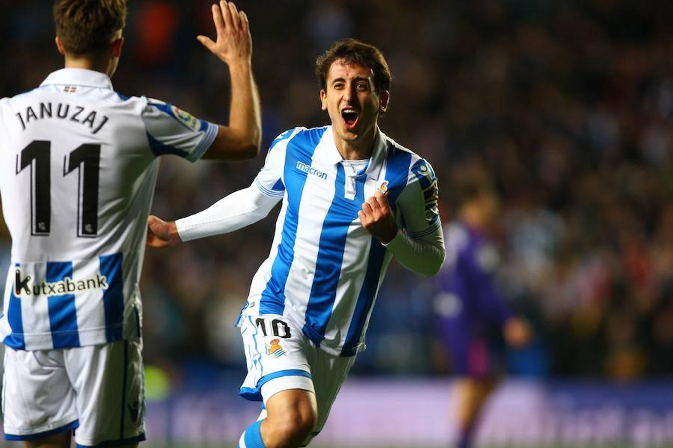 Anoeta ha sido el escenario donde se han enfrentado el conjunto txuri-urdin y el gallego