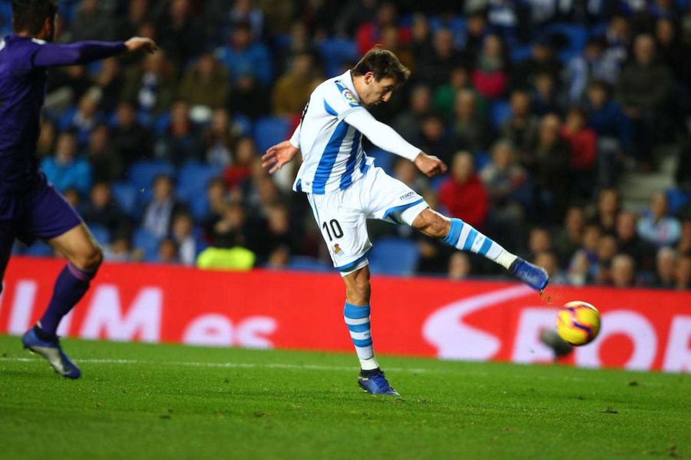 Anoeta ha sido el escenario donde se han enfrentado el conjunto txuri-urdin y el gallego