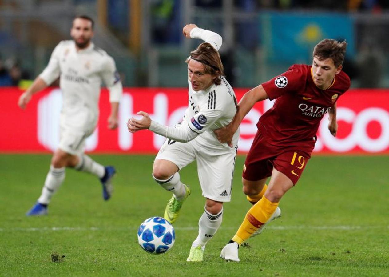 Fotos: El Roma-Real Madrid, en imágenes