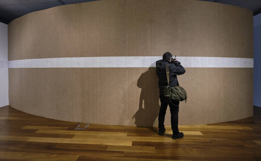 Fotos: Exposición sobre el Padre Laburu, en San Telmo