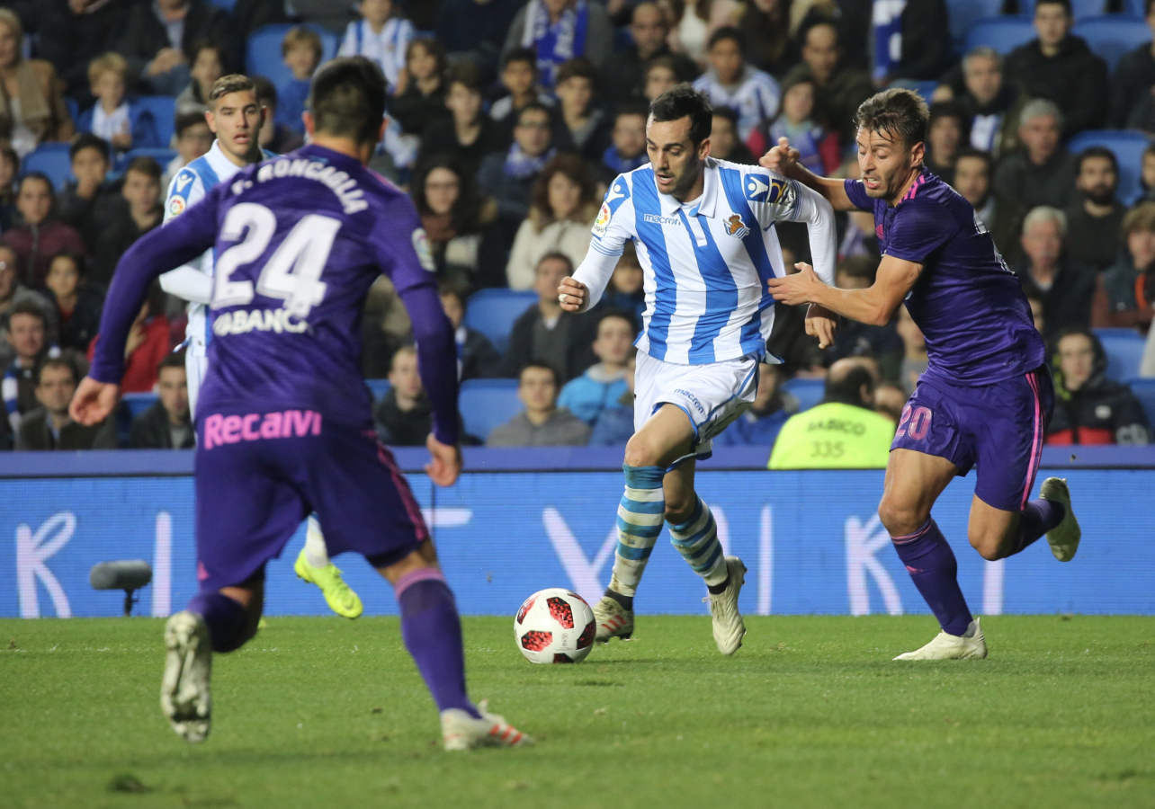 Repasa las mejores imágenes del partido entre la Real Sociedad y el Celta 
