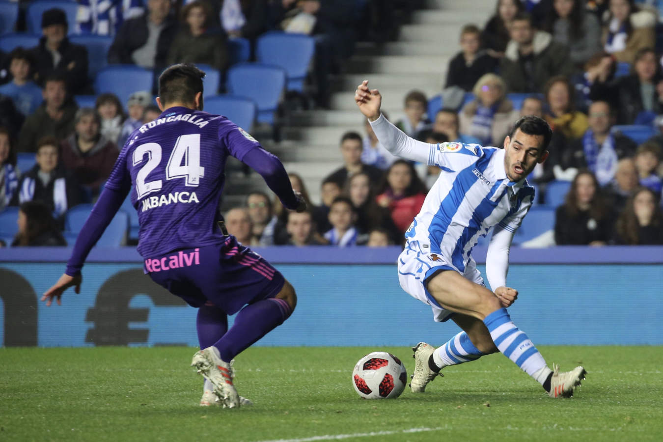 Repasa las mejores imágenes del partido entre la Real Sociedad y el Celta 