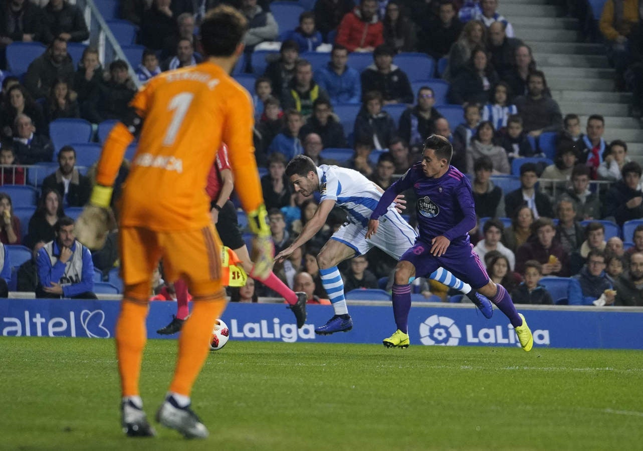 Repasa las mejores imágenes del partido entre la Real Sociedad y el Celta 