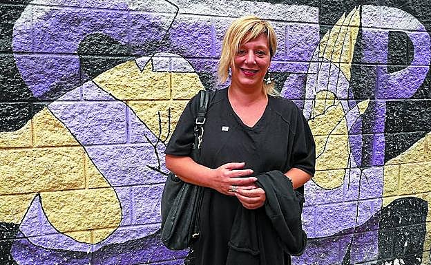 Nerea del Campo trabaja en la asociación Mujeres al cuadrado. 