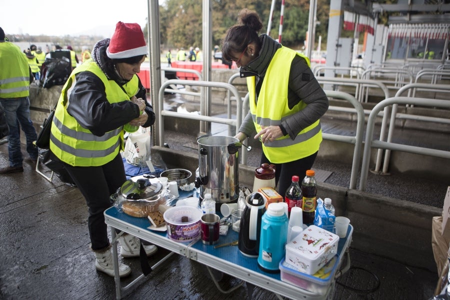 La protesta de los 'chalecos amarillos' en Francia está dejando sus consecuencias a este lado de la frontera.