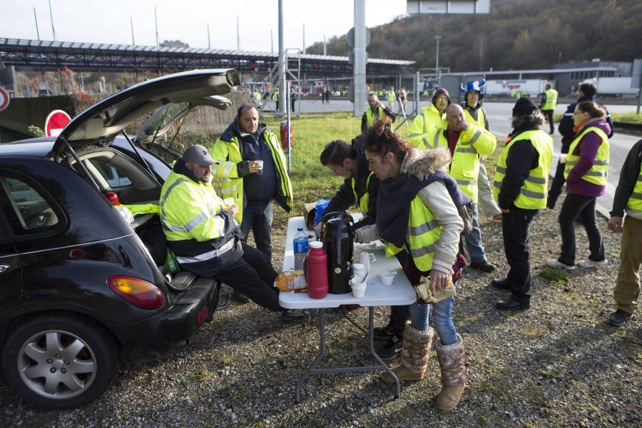 La protesta de los 'chalecos amarillos' en Francia está dejando sus consecuencias a este lado de la frontera.