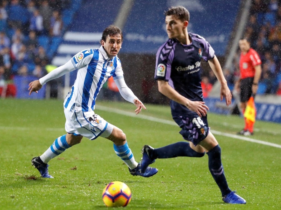 Los txuri-urdin se volcaron contra la portería rival sin ser capaces de materializar las numerosas ocasiones de gol (1-2). 