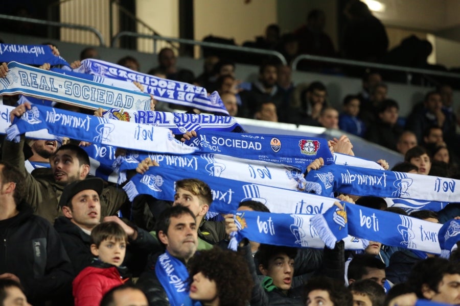 Los txuri-urdin se volcaron contra la portería rival sin ser capaces de materializar las numerosas ocasiones de gol (1-2). 