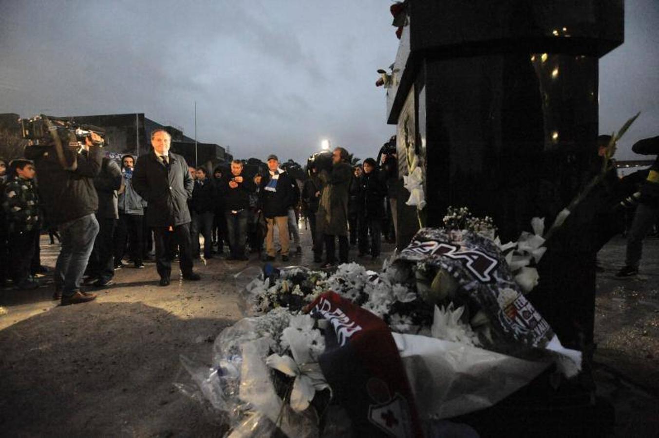 Seguidores realistas recuerdan a Aitor Zabaleta cuando se cumplen 20 años de su asesinato