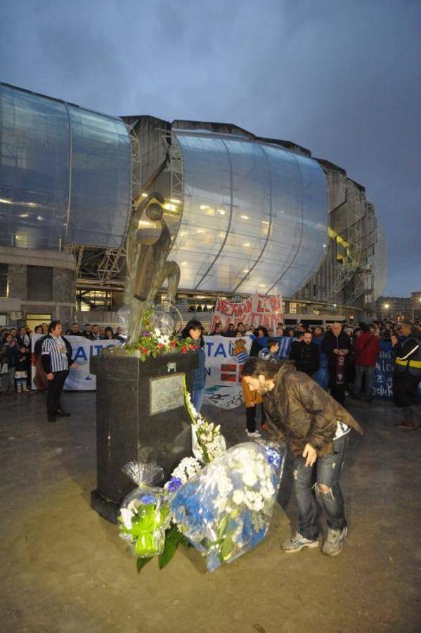 Seguidores realistas recuerdan a Aitor Zabaleta cuando se cumplen 20 años de su asesinato