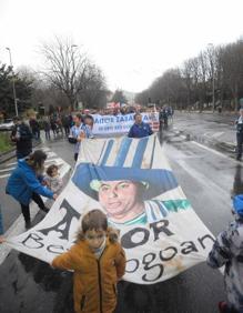 Imagen secundaria 2 - «Se nota, se siente, Aitor está presente»