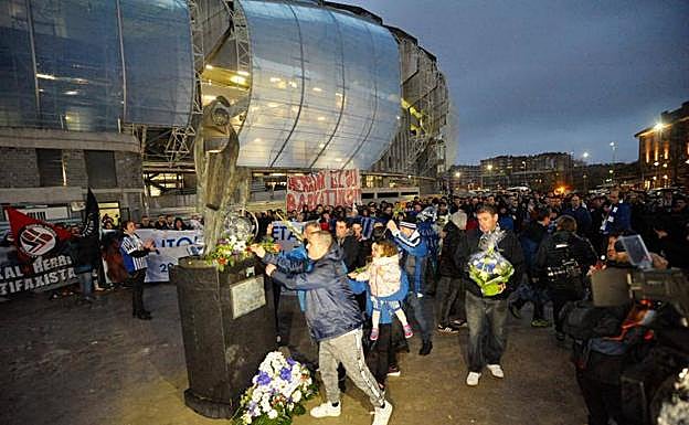 Imagen principal - «Se nota, se siente, Aitor está presente»