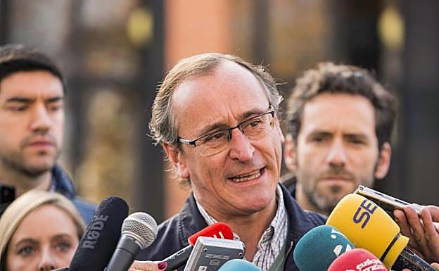 Alfonso Alonso, presidnete del PP del País Vasco, en una imagen de archivo. 