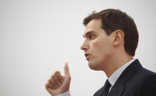 Albert Rivera, líder de Ciudadanos. 