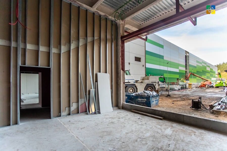 Avanzan las obras de la primera fase del Complejo Medio Ambiental de Gipuzkoa.