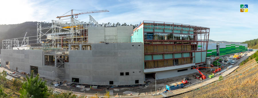 Avanzan las obras de la primera fase del Complejo Medio Ambiental de Gipuzkoa.