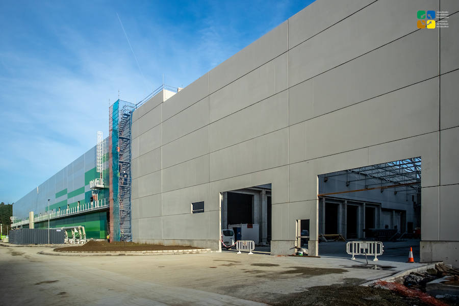 Avanzan las obras de la primera fase del Complejo Medio Ambiental de Gipuzkoa.