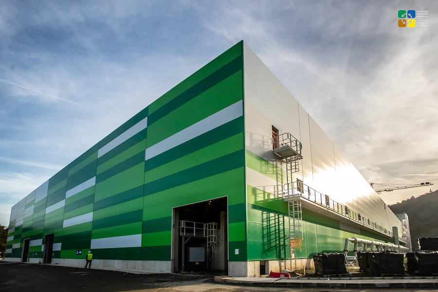 Avanzan las obras de la primera fase del Complejo Medio Ambiental de Gipuzkoa.