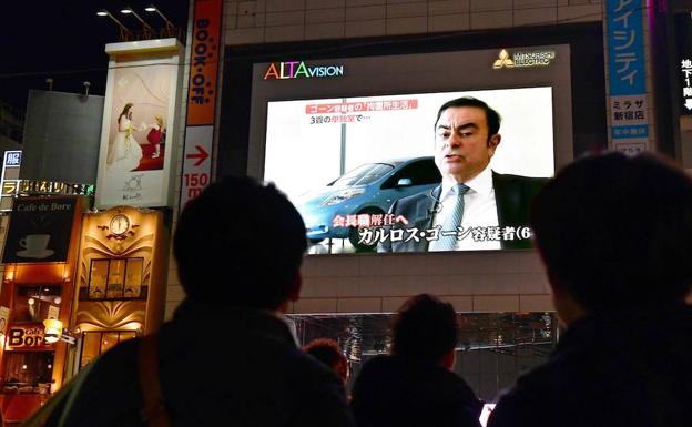 La Fiscalía de Tokio anuncia una nueva acusación contra Carlos Ghosn