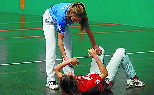 Remontada de segalari a cargo de Miren Larrarte