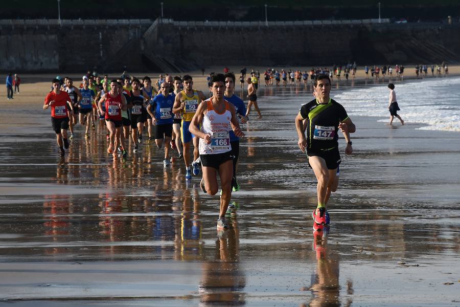 Victorias para Imanol González y Yolanda Olaberrieta en la 38ª edición bajo unas condicione inmejorables para la práctica del running se registró una alta participación