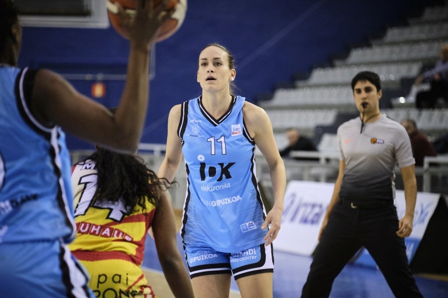 IDK Gipuzkoa ha perdido esta tarde en el Gasca 60-74 ante el líder de la Liga Día el Girona.