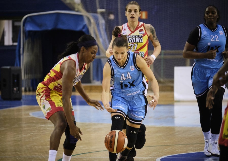 IDK Gipuzkoa ha perdido esta tarde en el Gasca 60-74 ante el líder de la Liga Día el Girona.