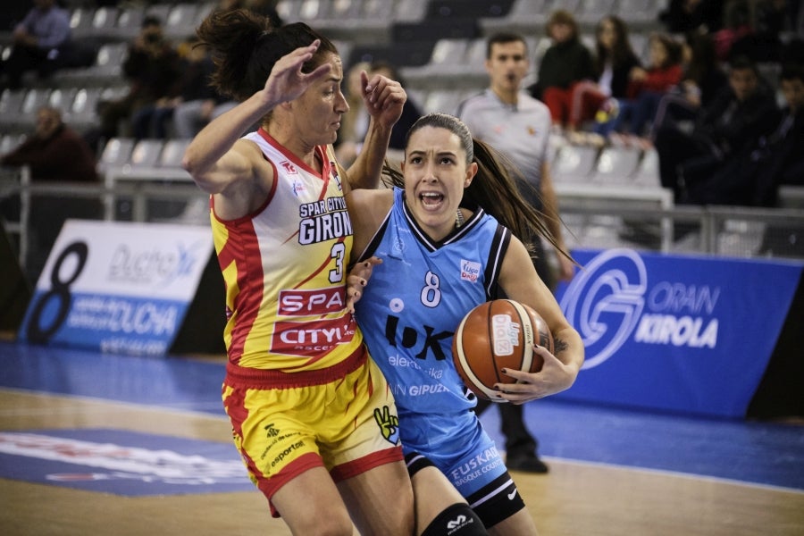 IDK Gipuzkoa ha perdido esta tarde en el Gasca 60-74 ante el líder de la Liga Día el Girona.