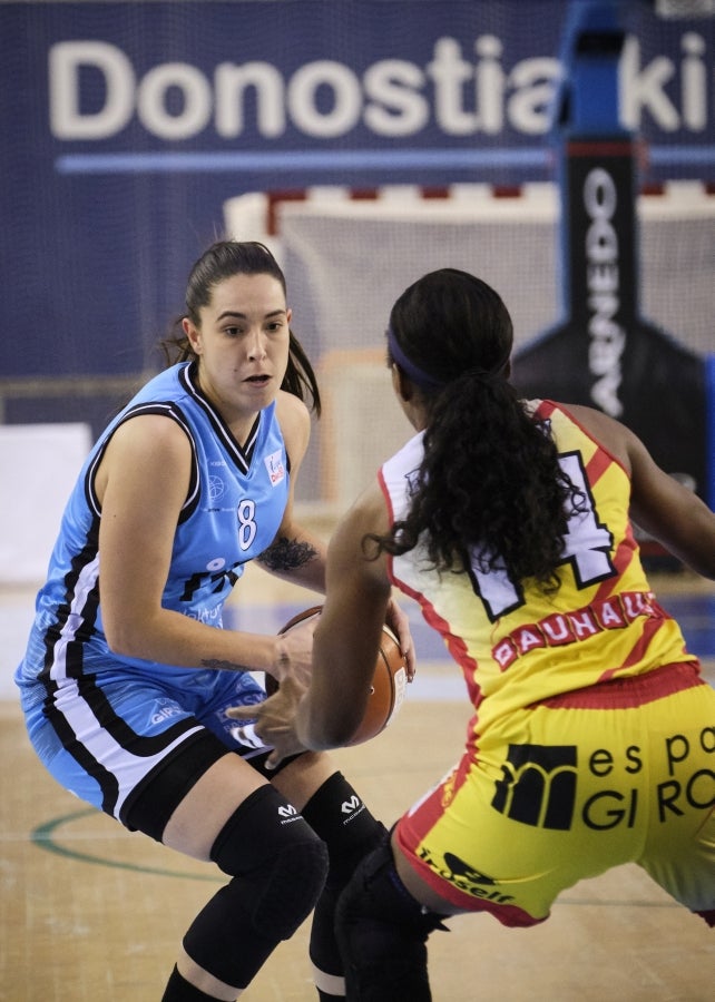 IDK Gipuzkoa ha perdido esta tarde en el Gasca 60-74 ante el líder de la Liga Día el Girona.