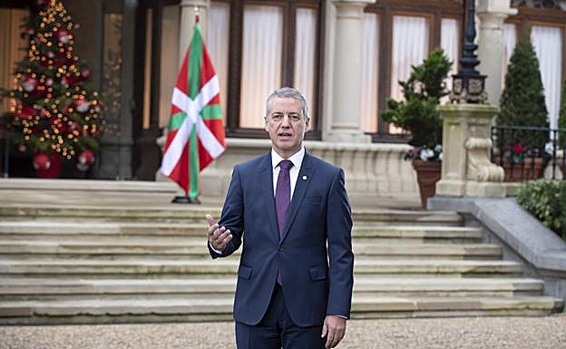 El mensaje de fin de año del lehendakari en ETB sumó un 23% de audiencia, un 1,6% más que en 2017