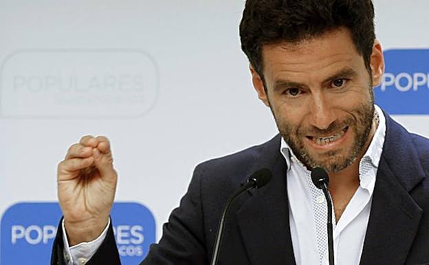 El portavoz del PP en el Parlamento Vasco y presidente de los 'populares' guipuzcoanos, Borja Sémper