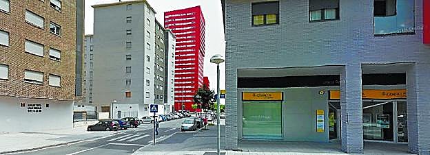 La calle Nicosia, lugar ene l que ocurrieron los hechos. 