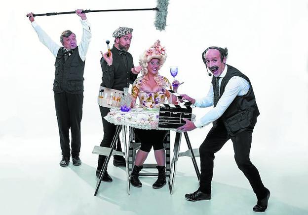 El grupo de teatro Yllana vuelve a Hondarribia con la obra 'GAG'. 