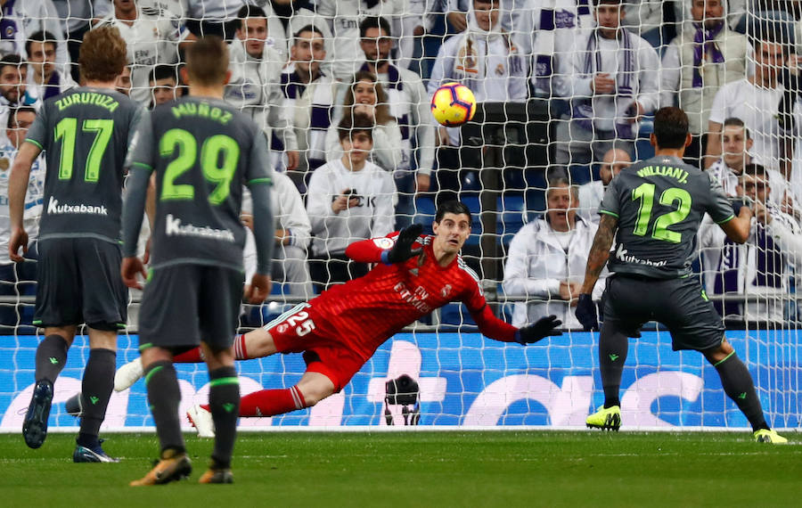 Gran ambiente en el Santiago Bernabéu donde se enfrenta la Real Sociedad de Imanol Alguacil al Madrid de Solari.