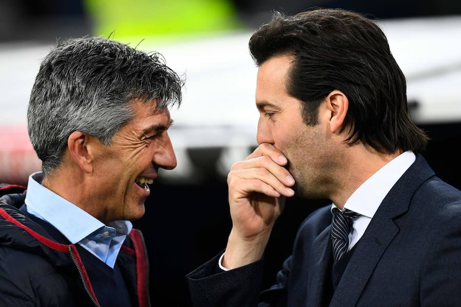 Gran ambiente en el Santiago Bernabéu donde se enfrenta la Real Sociedad de Imanol Alguacil al Madrid de Solari.