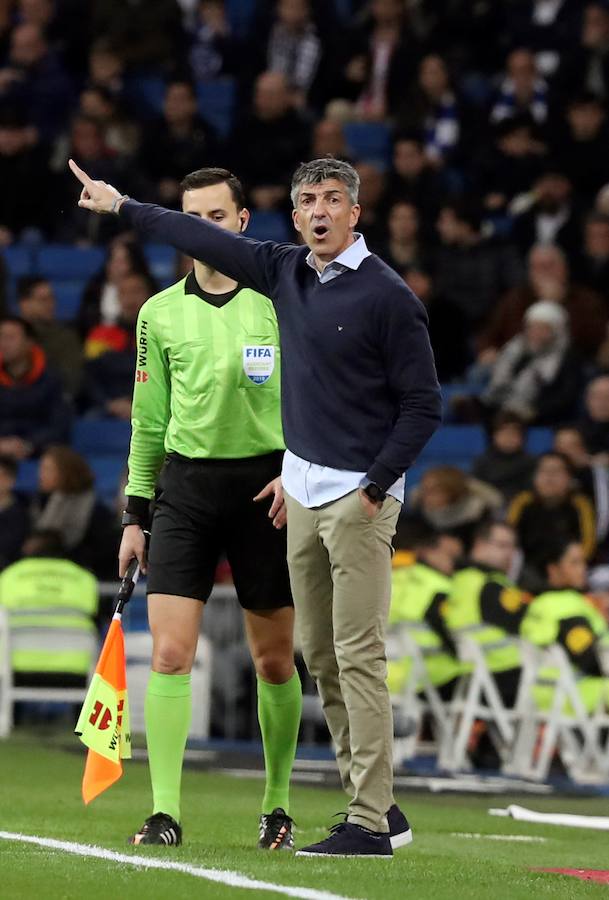 Gran ambiente en el Santiago Bernabéu donde se enfrenta la Real Sociedad de Imanol Alguacil al Madrid de Solari.