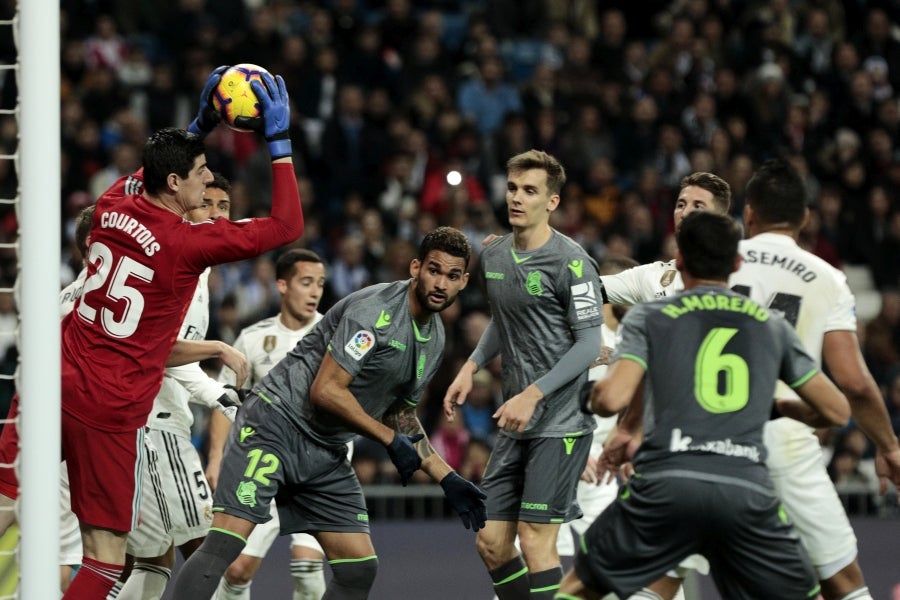 Gran ambiente en el Santiago Bernabéu donde se ha enfrentado la Real Sociedad de Imanol Alguacil al Madrid de Solari y ha vencido (0-2).